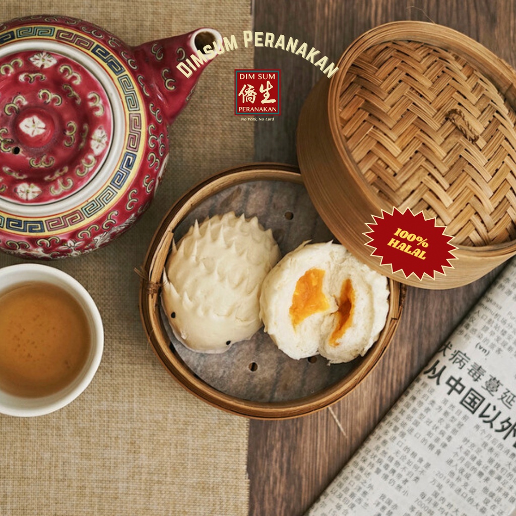 

Frozen Dimsum Custard Pao Halal - 6 Pcs / Bakpao / Bapao / Manis / Lucu
