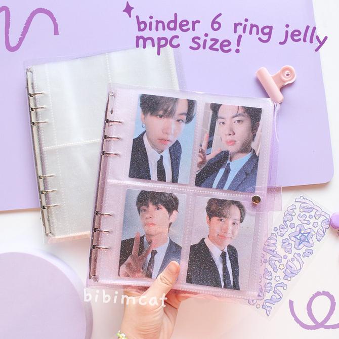 

[[COD]] [MPC Size] Binder Jelly 6 Ring Khusus MPC /Album Photocard MPC BTS TXT STOK TERBATAS Kode 871