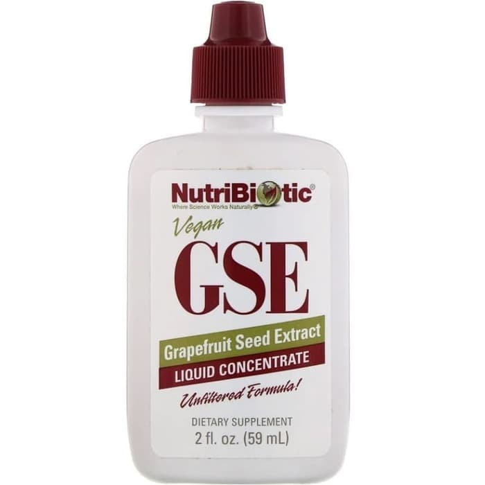 NutriBiotic Vegan Grapefruit Seed Extract (59ml) Grape Liquid Extract