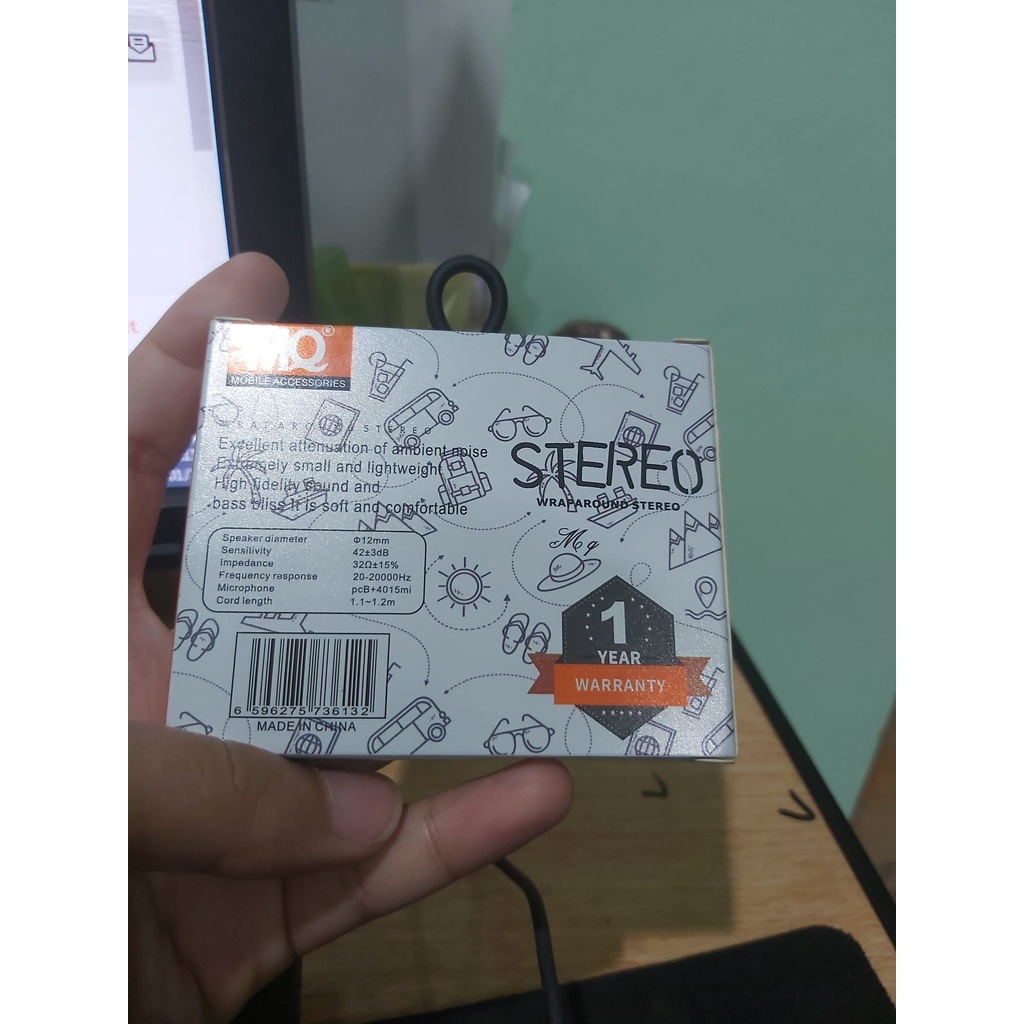 Headset MQ Stereo Perfume