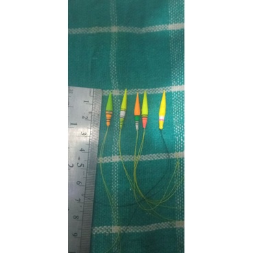 (3cm - 4cm) pelampung cabe sensitif  / pelampung pancing ikan mas, nila / pelampung pancing ikan lel