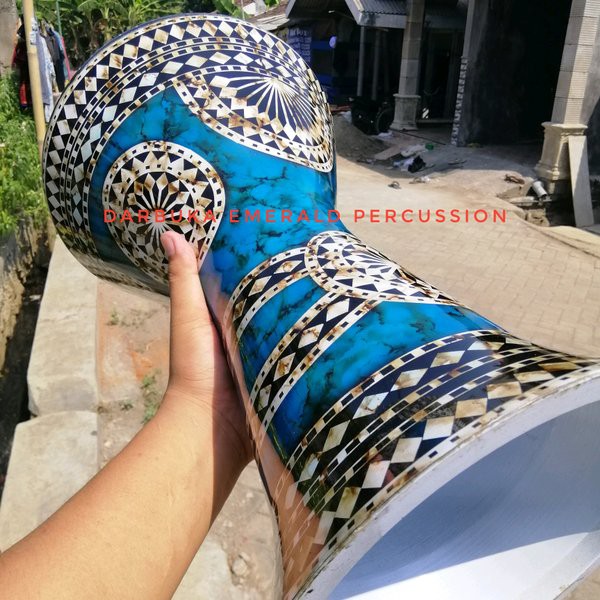 Darbuka Alumunium Motif Mesir