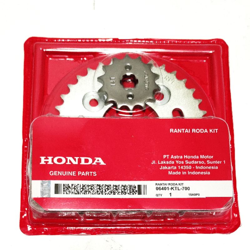 Gear Set Honda Revo Lama KTL