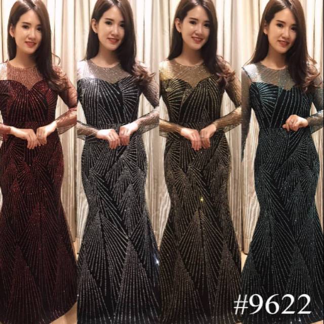 

Longdress Vaganza Sugar Candy Sprinkle Blue