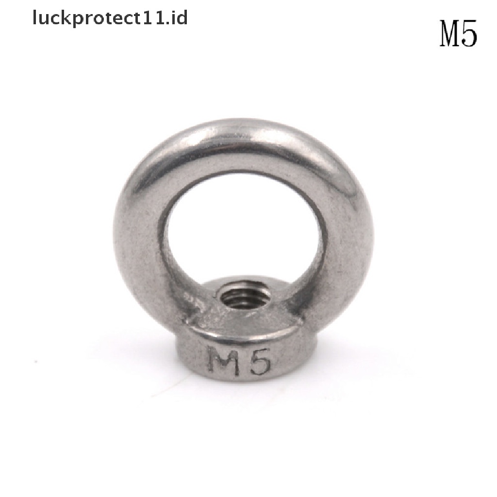 // Hg &amp; ID// Mur Bentuk Cincin Mur Mata Pengangkat Stainless Steel M5/M6/M8/M10/M12 304