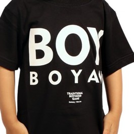 Kaos BaOng T Shirt Boy-Boyan Anak Black