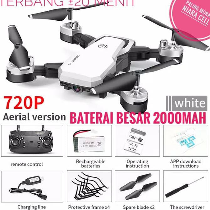 MURAH DRONE S191 & HJ28 KAMERA WIFI HD DRONE LIPAT mirip DJI MAVIC AIR