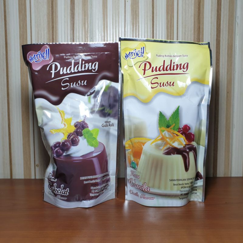 

Nutrijell Puding Susu Chocolate/Vanilla 145gr [ Exp Januari 2025 ]