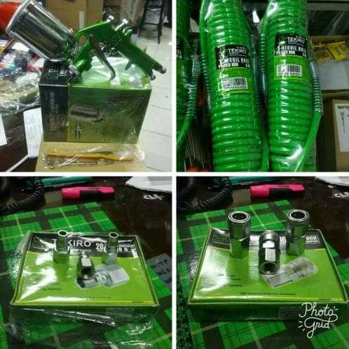 PAKET SPRAY GUN TEKIRO F-75 / PAKET CAT SPRAY TEKIRO