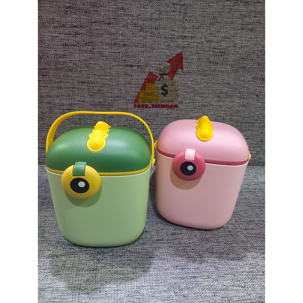 Tempat Susu Bubuk 800ml Minion Kotak Tempat Susu Bubuk Serbaguna