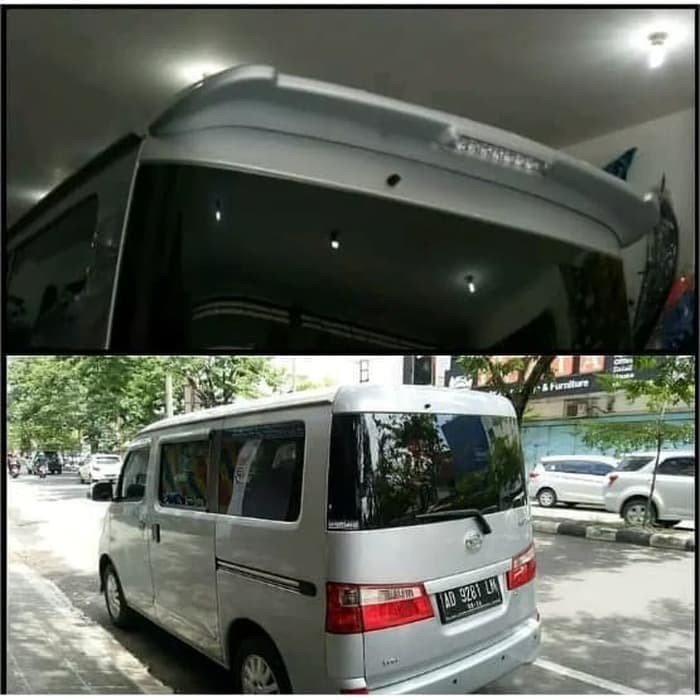 SPOILER DAIHATSU LUXIO DENGAN LAMPU SPOILER LUXIO REAR WINGS WITH LAMP