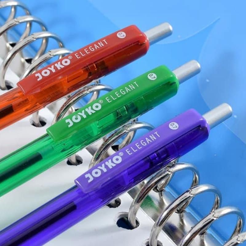 

Ball Pen JOYKO BP 241 Elegant 0.7 mm 12 pcs Ballpoint Bolpoin Pulpen Hitam Black