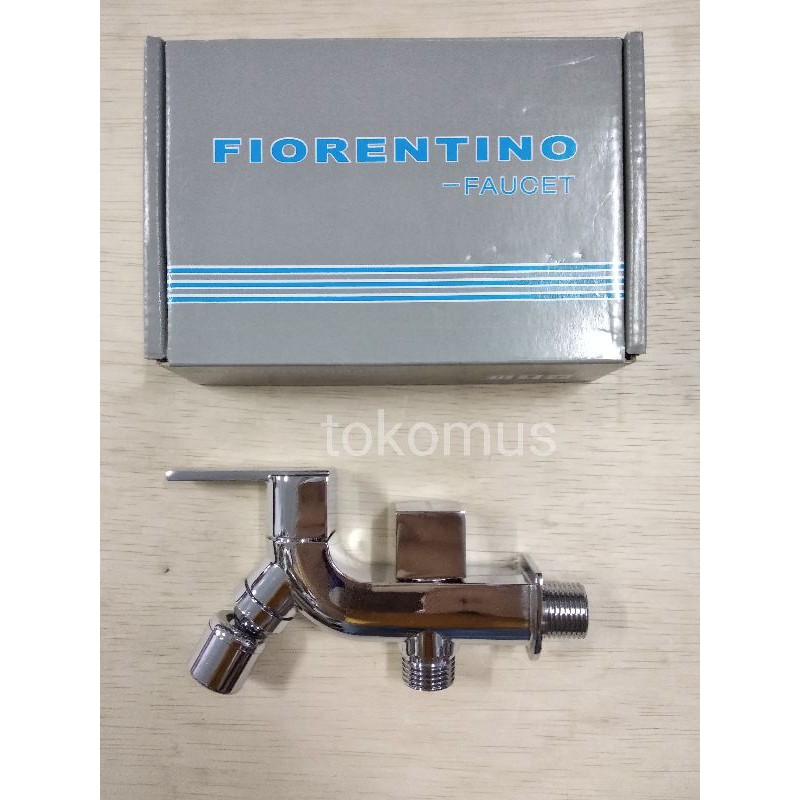 KRAN CABANG ENGKOL KERAN SHOWER CABANG 2 KRAN TEMBOK KAMAR MANDI 2 WAY -CABANG PETAK FIO