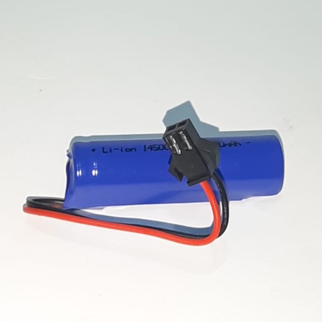 Fourclub_ Batterai Charger Rc 14500 Li-Ion 3.7Volt-3000Mah Socket Hitam