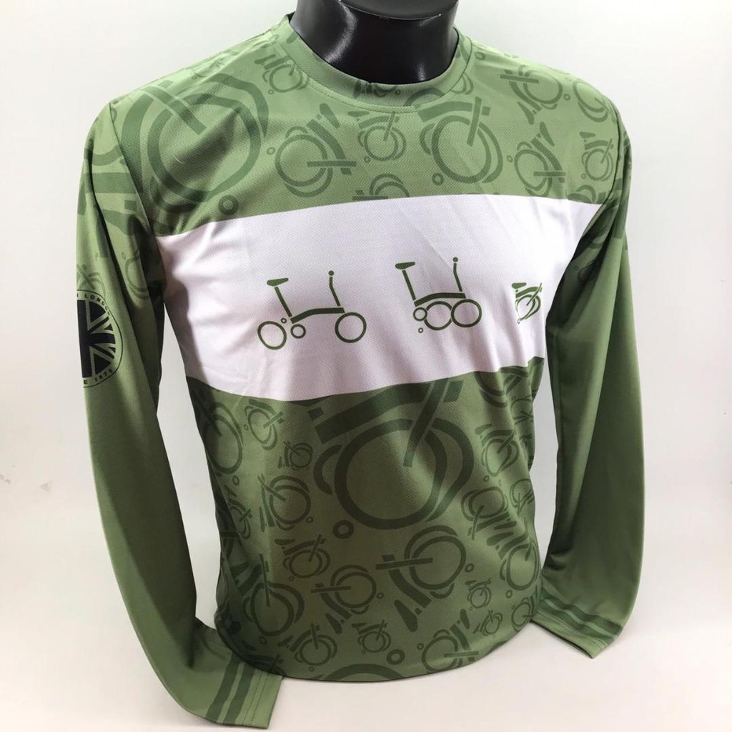 Baju Jersey Gowes Lengan Panjang Kaos Dry fit Olahraga