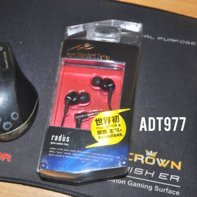 RADIUS HP-NEF31 High MFD Earphone