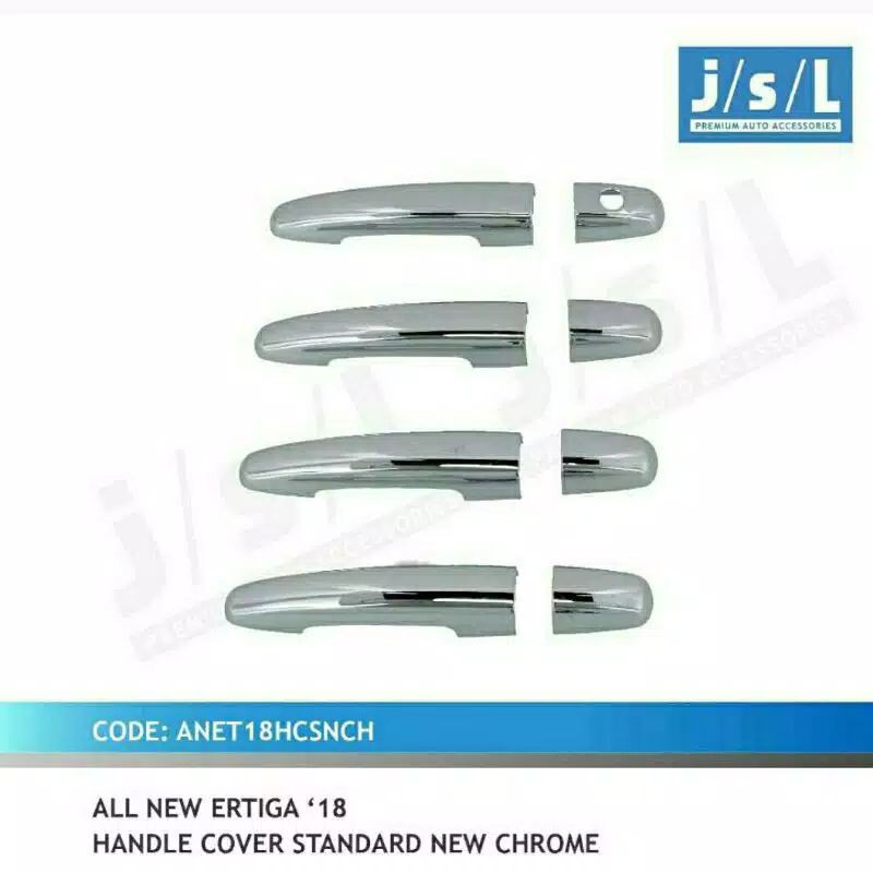 Cover handle all new Ertiga standar chrome &amp; Hitam jsl