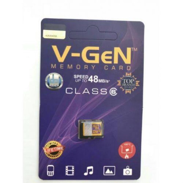 MEMORI CARD C6 32GB V GEN MURAH KARTU MEMORI C6 32GB ORI VGEN MICRO SD CARD CLASS 6 V-GEN 48MBs 32GBMicro SD Card 32Gb