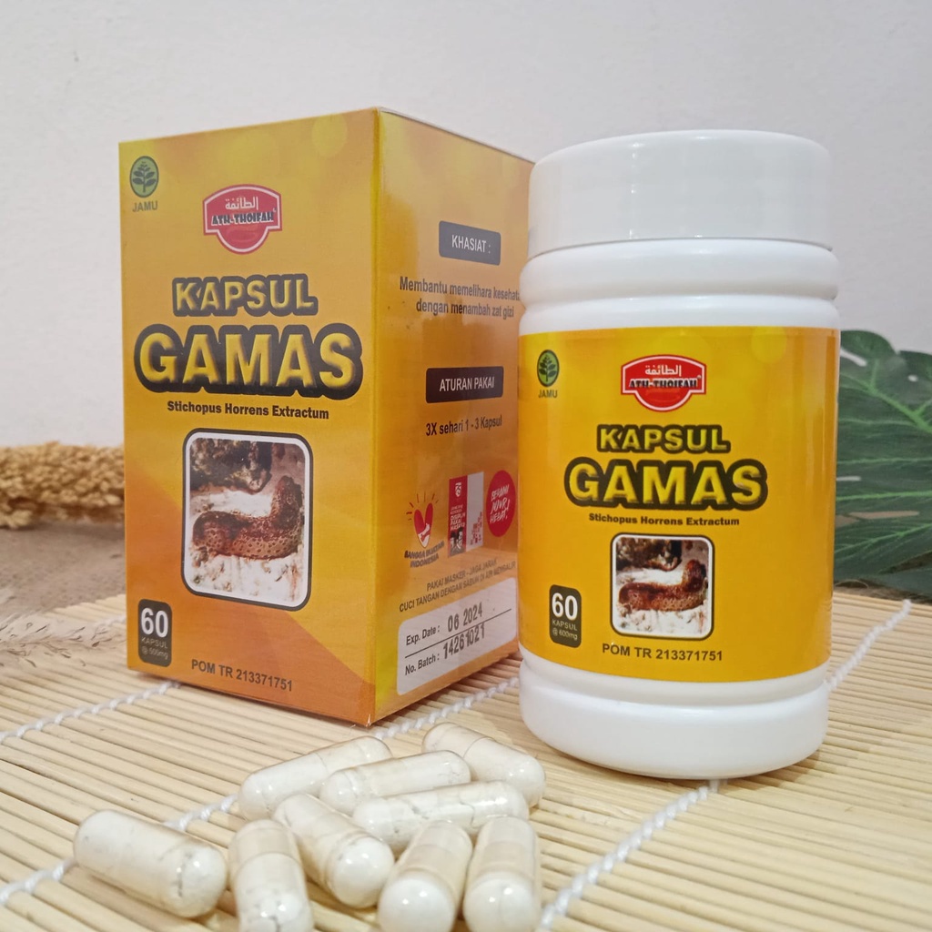 Gamat Emas - Jelly Gamat Kapsul - Gamat Gold - Teripang Emas
