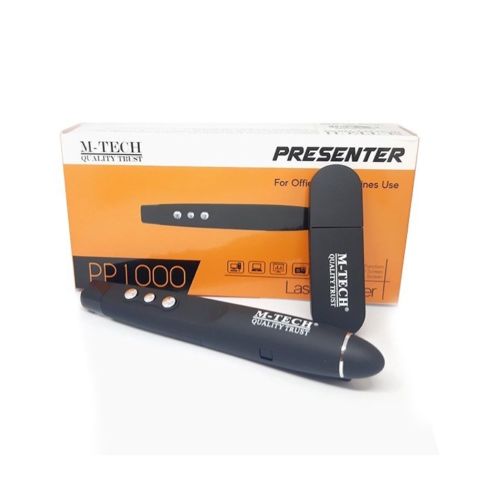 M-Tech Original Laser Pointer PP1000 Alat Wireless Presentasi