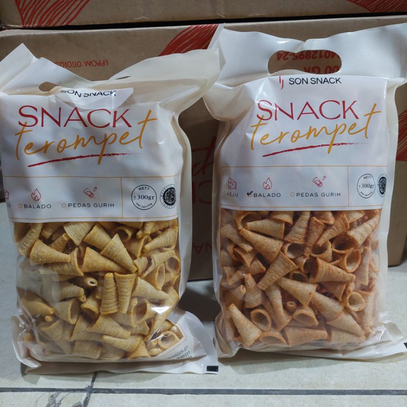 ALMA.SNACK SNACK TEROMPET 300gr CEMILAN KILOAN MURAH