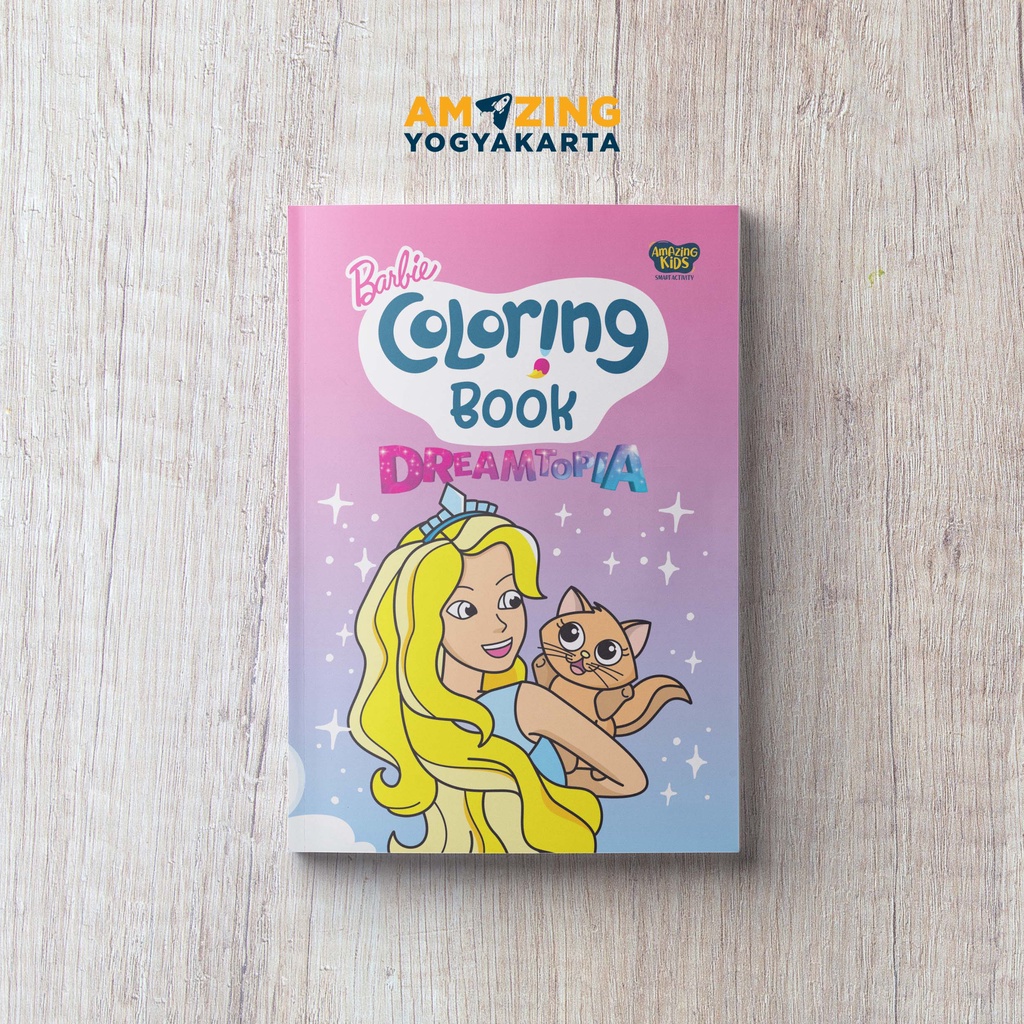 Buku Mewarnai - Coloring Book Barbie
