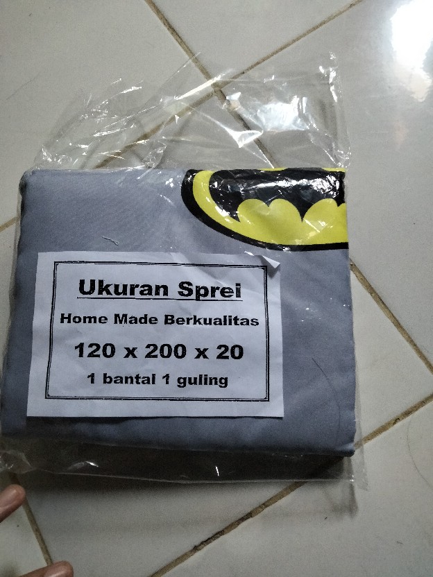 Seprai Homemade Murah, Motif Pink Panda