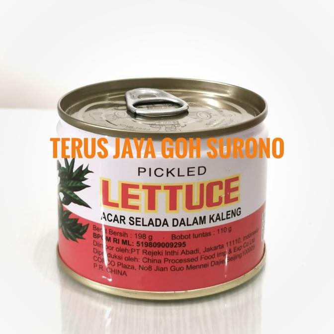 

Narcissus Pickled Lettuce Caisim Kaleng Acar Selada Kaleng 198G