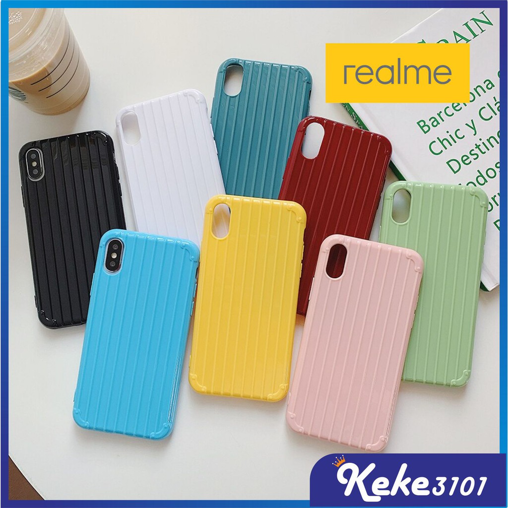 Case Realme 3 5 5i 6 C2 C11 C15 C17 C20 C21 2020 2021 Pro Softcase Koper Luggage