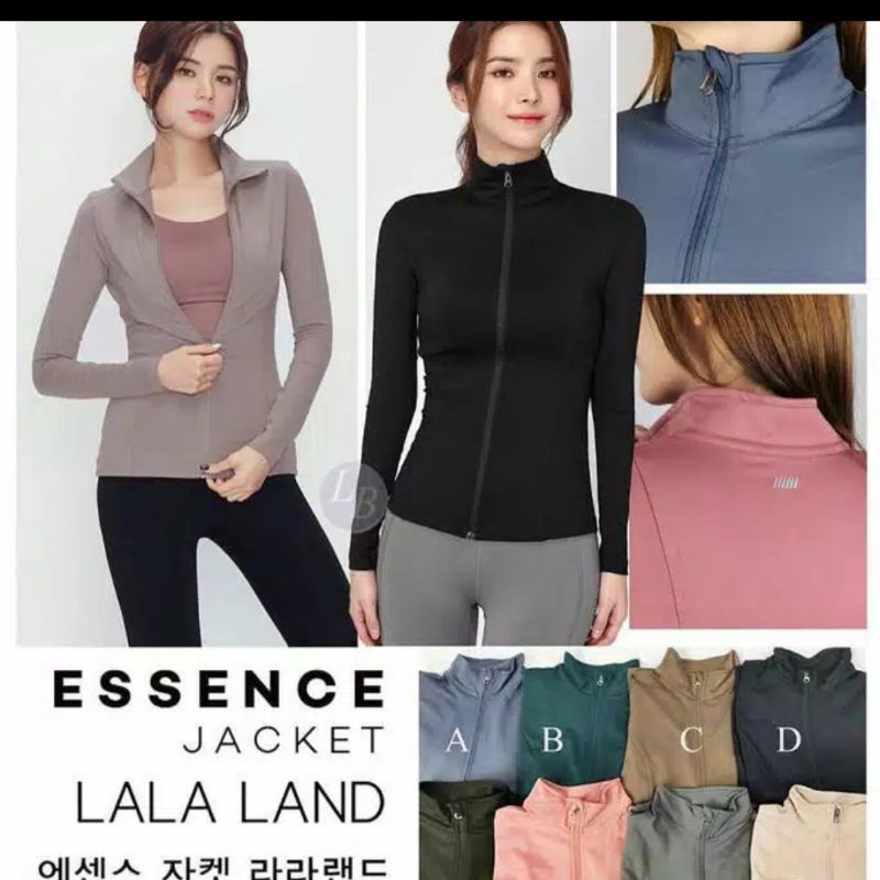 STL jacket gym warna biru