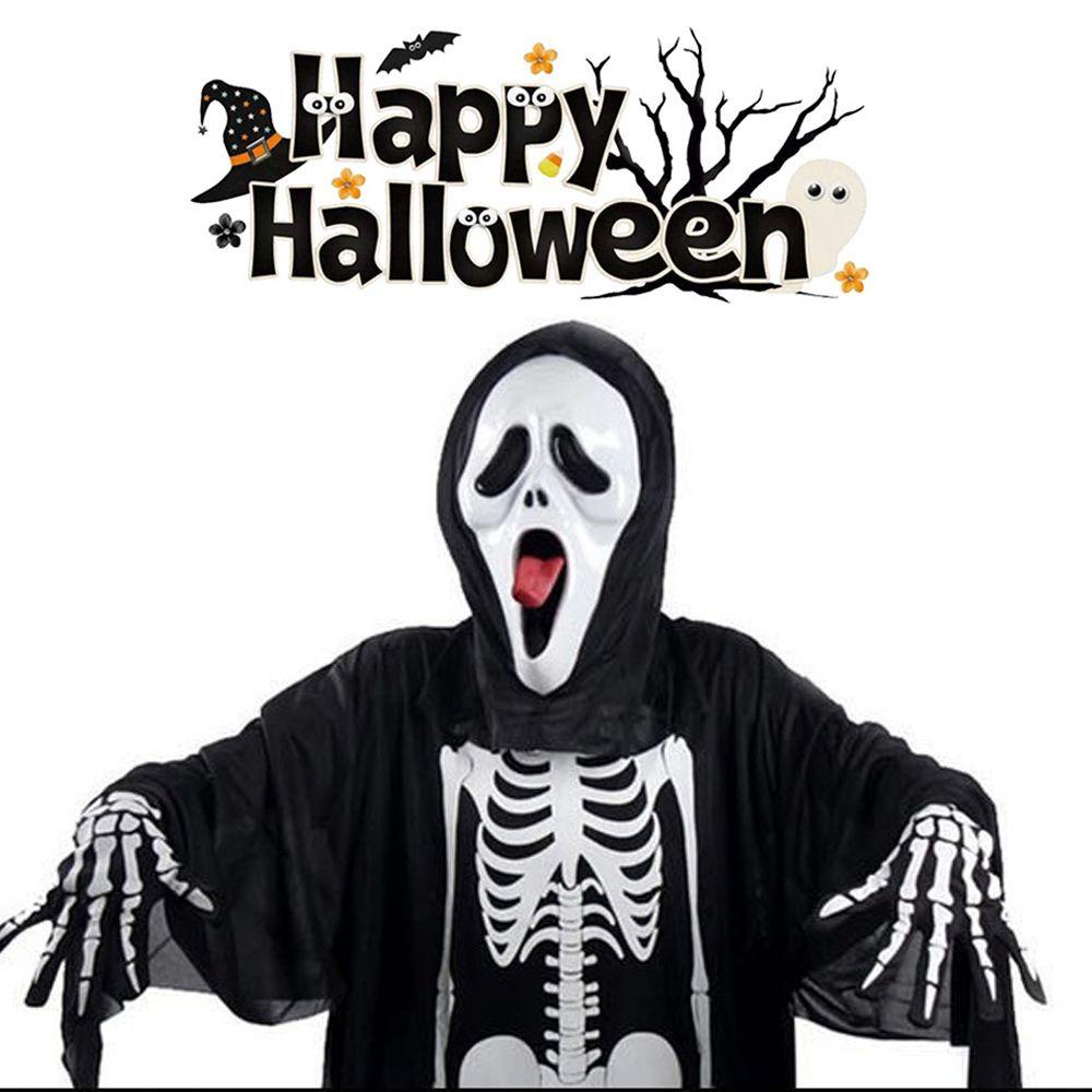 CHOOKYY Kostum Halloween Seram Hantu Dekorasi Pesta Wajah