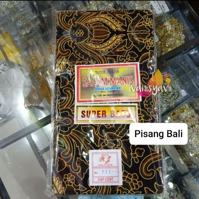 Rok Lilit Cantik - Motif Pisang Bali