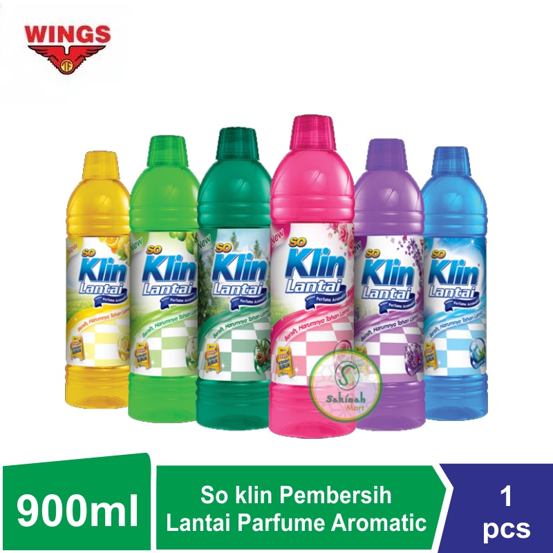 So Klin Pembersih Lantai Kemasan Botol 900ml