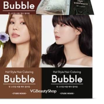 ← ETUDE HOUSE Hot Style Bubble Hair Coloring NEW UPGRADE 2019 - Pink Hazelnut ▲