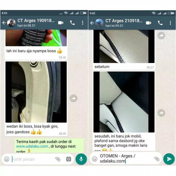 Otomen Arges Pembersih Interior Mobil