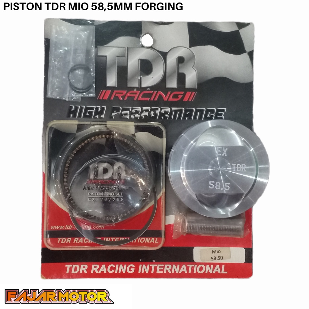 TDR PISTON KIT FORGING RACING 58,5MM PNP MIO KARBU MIO SMILE MIO SPORTY