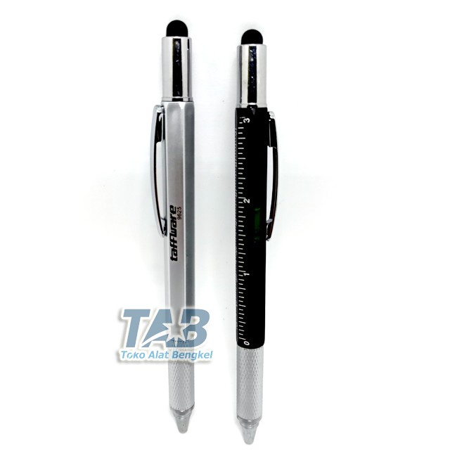 

PROMO Pena Pulpen Multifungsi Stylus + Penggaris + Level/Waterpas + Obeng