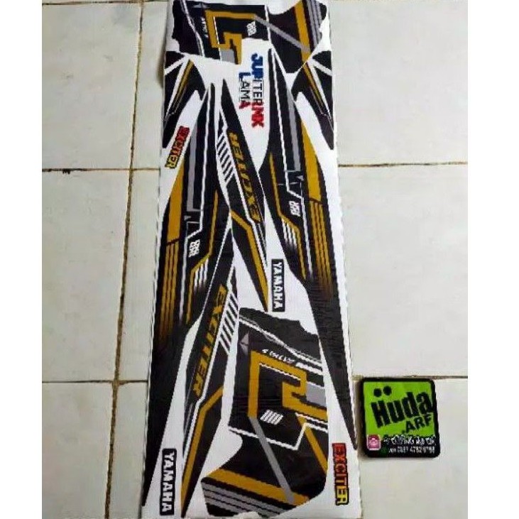 stripping ojmx exciter stripping sticker ojmx exciter stripping Jupiter mx old/lama