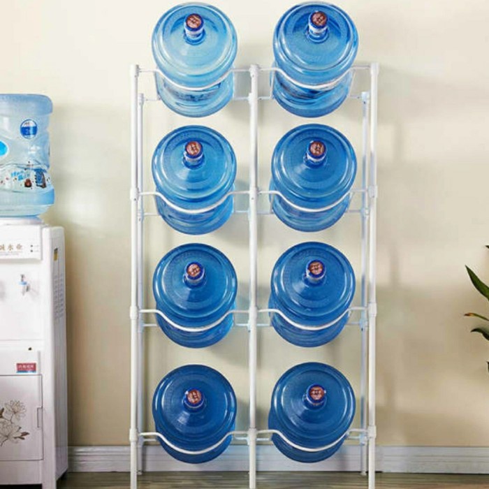 Rak Botol - Krisbow Rak Galon 8 Susun Tingkat Botol Galon