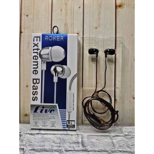 GROSIR HANDSFREE ROKER LIVE RK35K ORIGINAL HF EXTRABASS