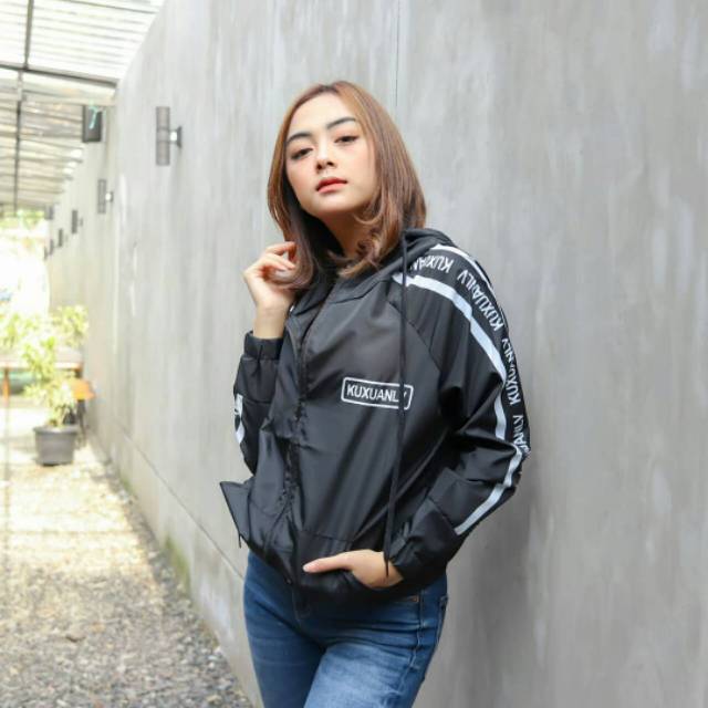 KUXUX JACKET || ANDO JACKET II JAKET PARASIT WANITA #KJ