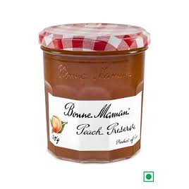 

BONNE MAMAN - PEACH PRESERVE 370GR