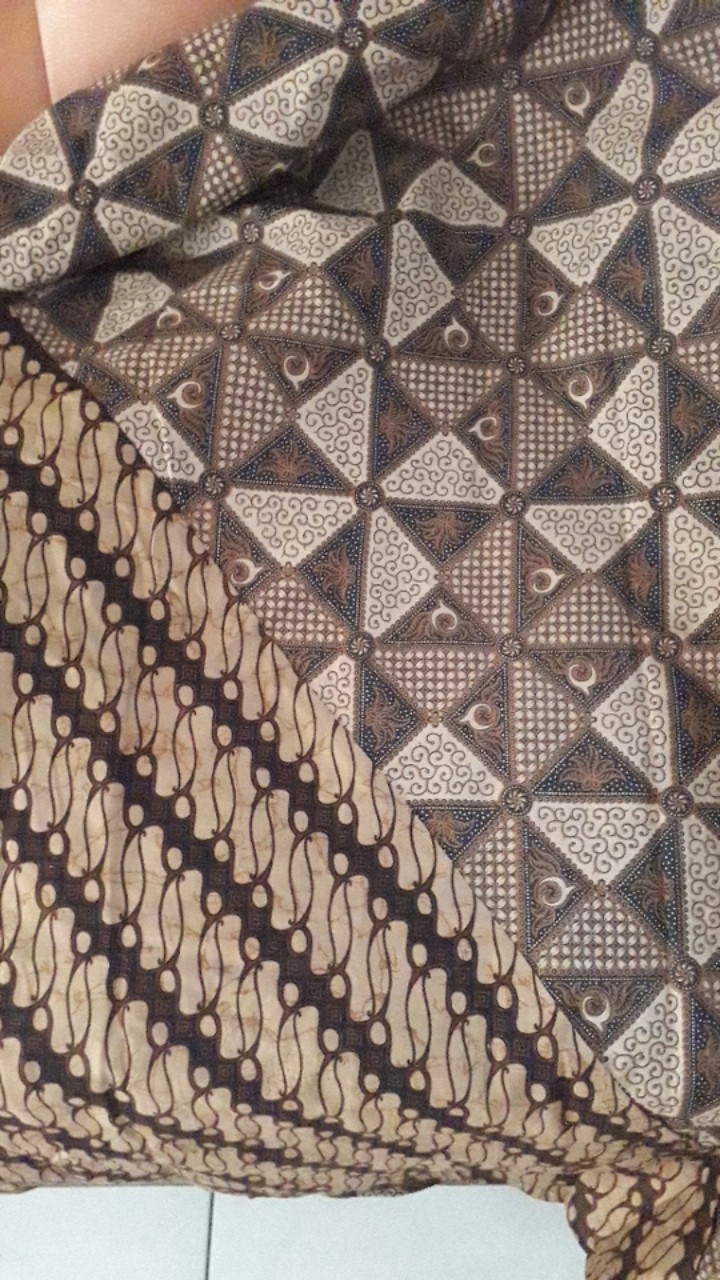 Gamis Kombi Genes #2 Baju Batik Kantoran Wanita Casual Formal Seragaman Kondangan Katun Halus