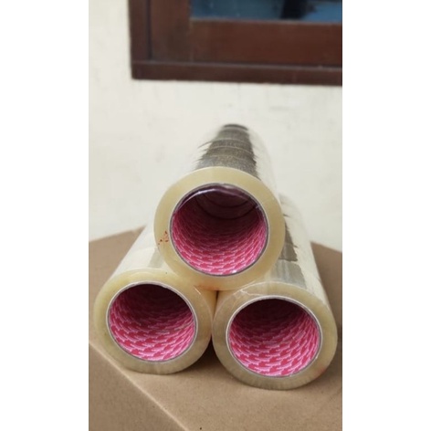 

Lakban Besar/ Selotip / Perekat / Tape merk Solatape Tebal Bening & Coklat 100-90 yard (1 PCS)