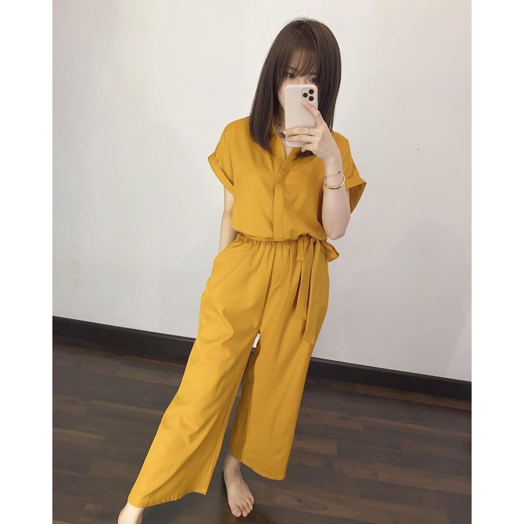 Gisela Jumpsuit Lengan Pendek Fashion Muslim Wanita