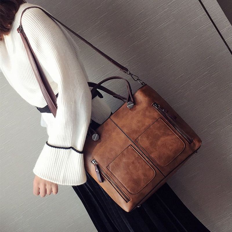 BESTSELLER TAS TOTE PREMIUM PENUTUP RESTLETING BISA SELEMPANG IMPORT MURAH Tote Bag Import Tas Impor