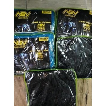 Jas Hujan Karet Asv 4 Carbon Semi Transparan