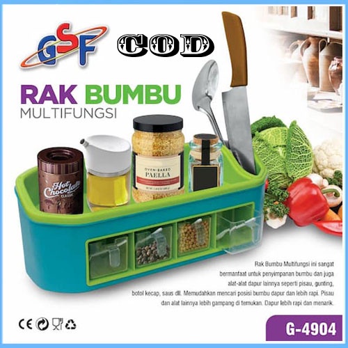 Rak Bumbu Multufungsi GSF G-4904 PRAKTIS MANTAP