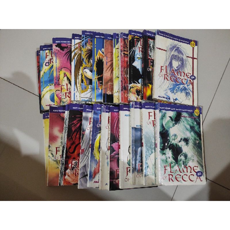 Komik Flame of Recca bekas Prelove cabutan jual murah