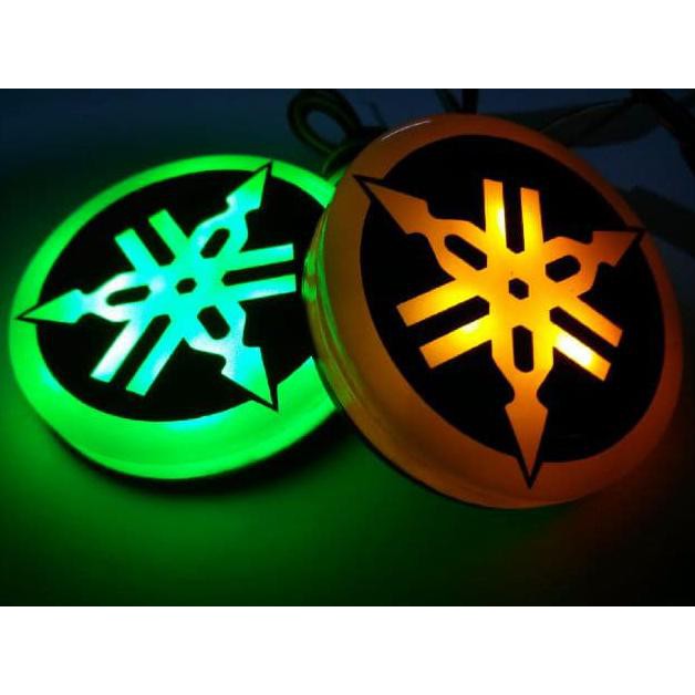 Emblem Lampu Senja Dan Sen Led Logo Yamaha Nmax, Vixion, Scorpio - Merah Stok Terakhir